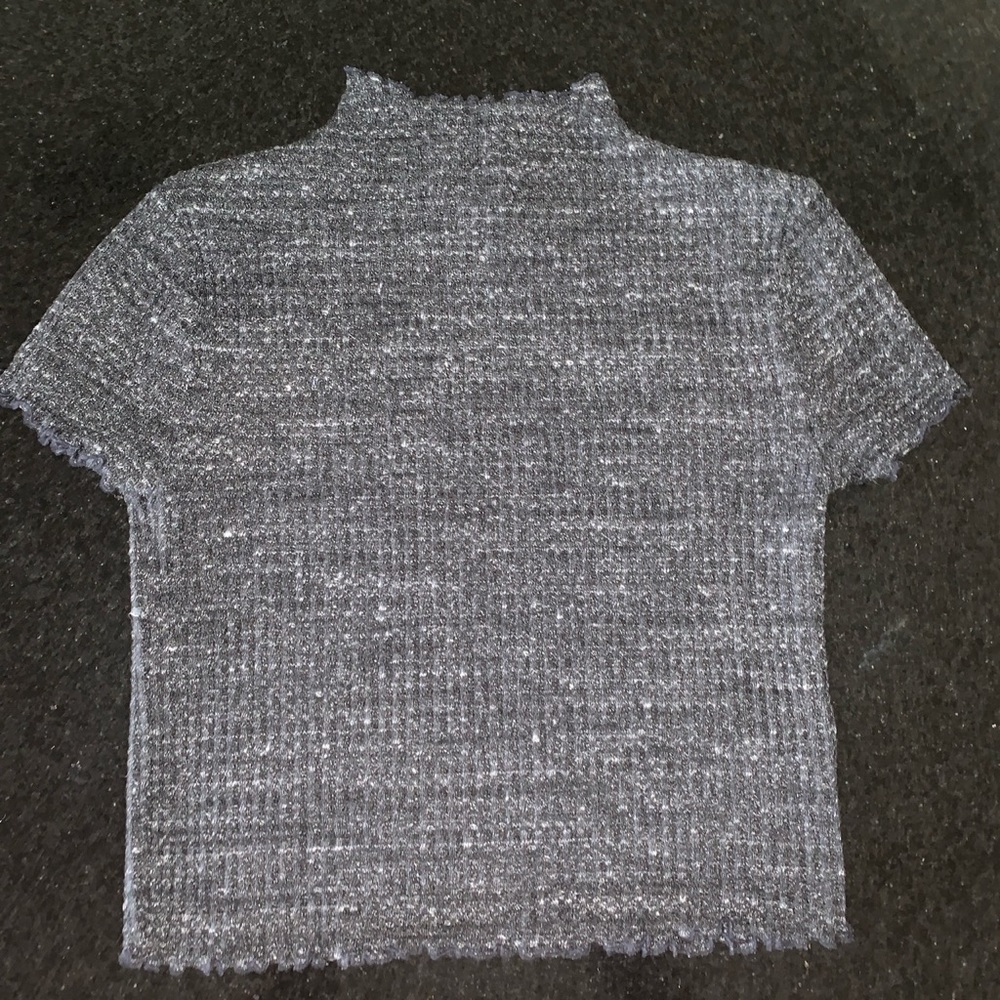 Turtle neck crop top used less then 3 times.